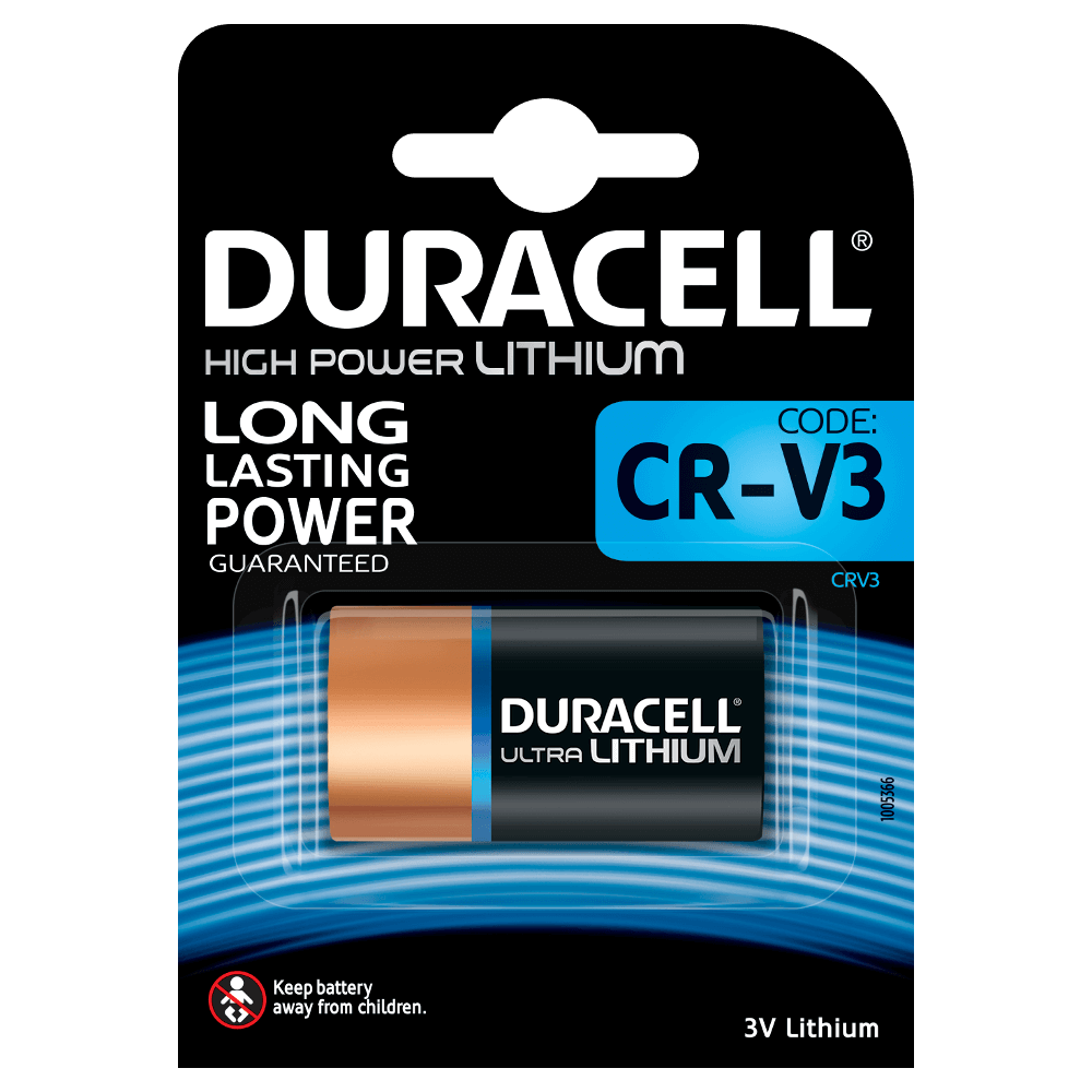 Pilas ulltra litio CR-V3 Duracell