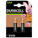 Duracell rechargeable AAA-900mAh paquete de 2 piezas