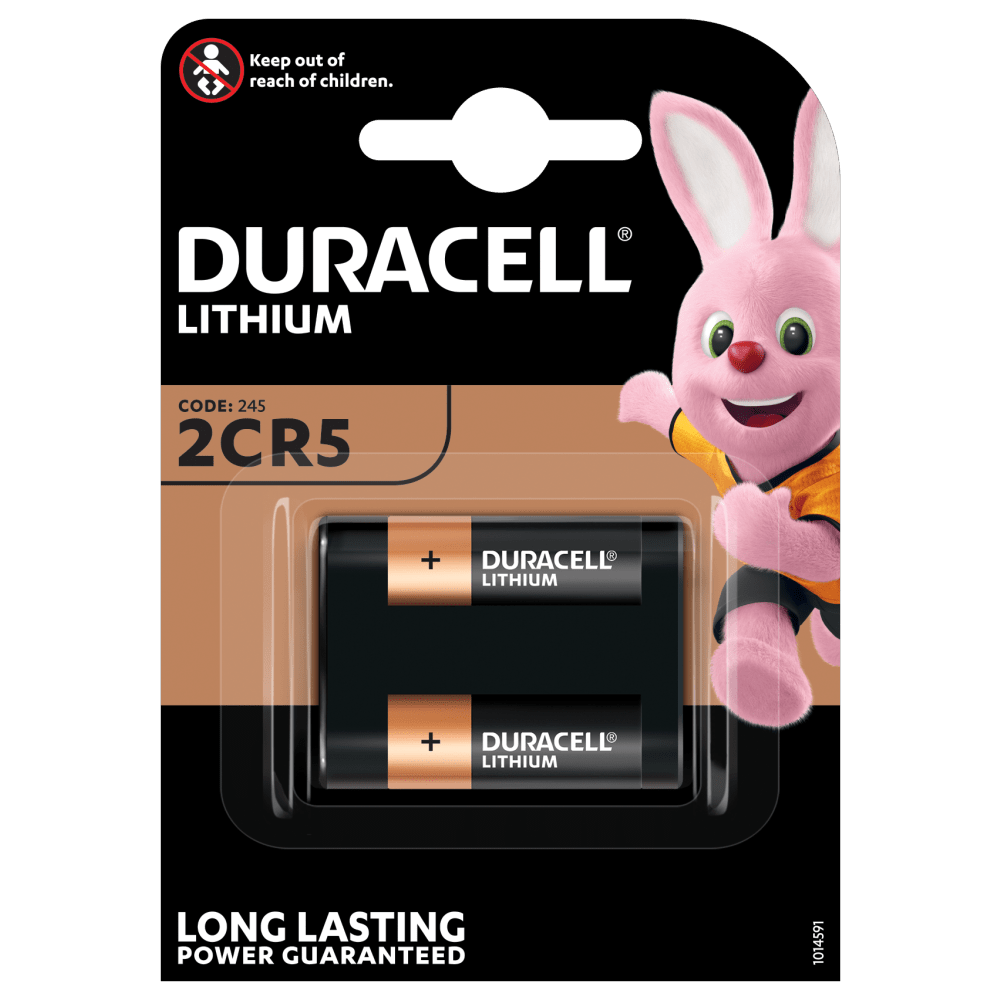 Pilas especiales Duracell de litio High Power para fotografía de 6V paquete de 2 piezas