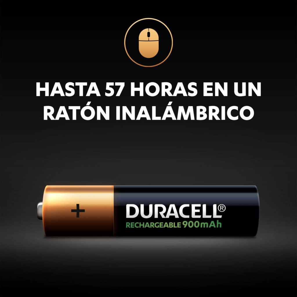 Duracell rechargeable AAA-900mAh