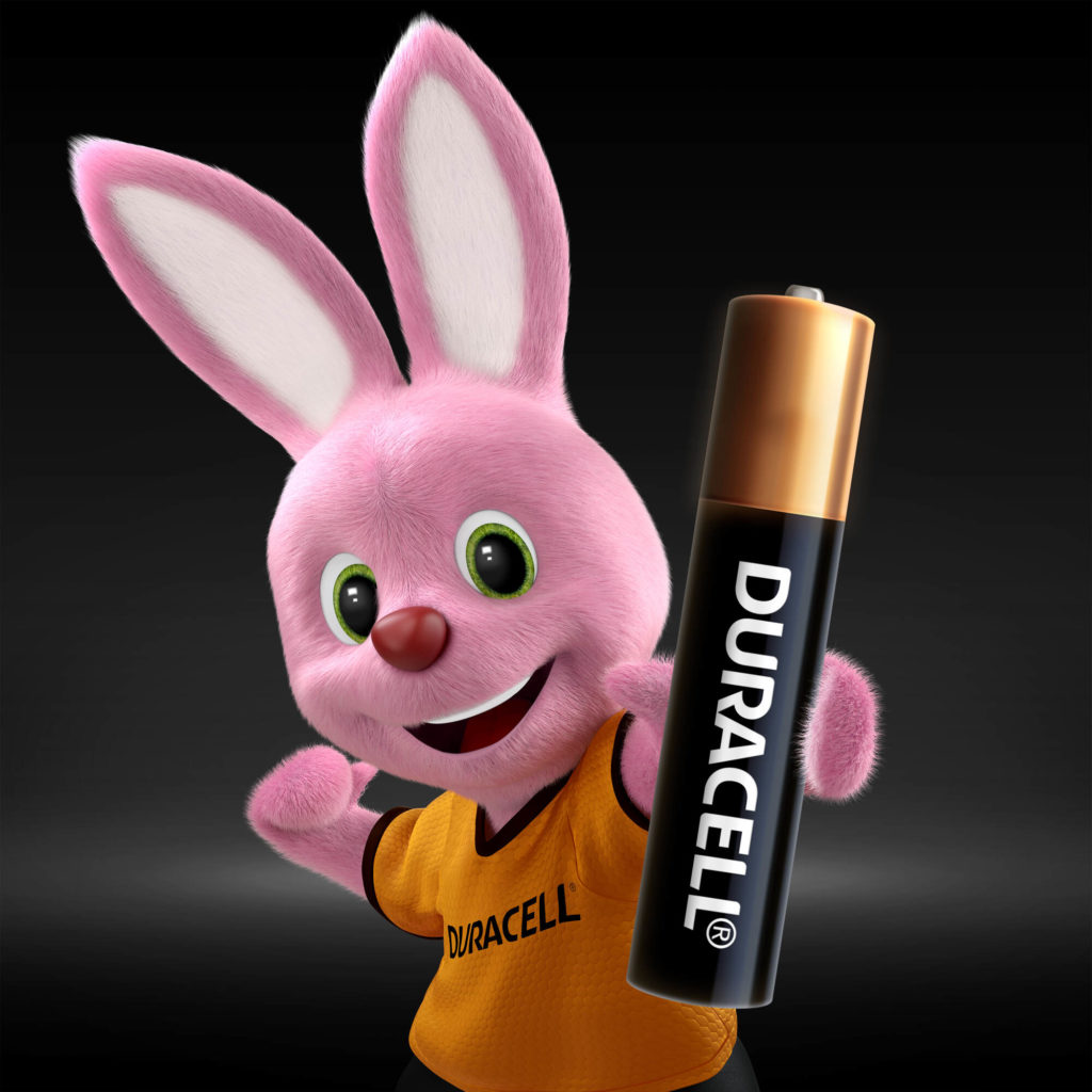 Bunny presenta Pilas especiales Duracell alcalinas AAAA de 1,5V