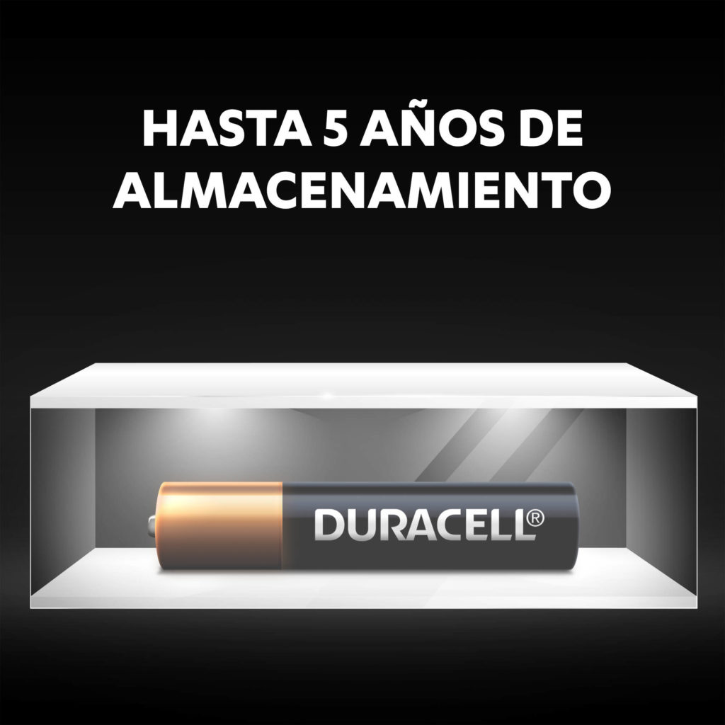 Pilas especiales Duracell alcalinas AAAA de 1,5V-5 años en almacenamiento