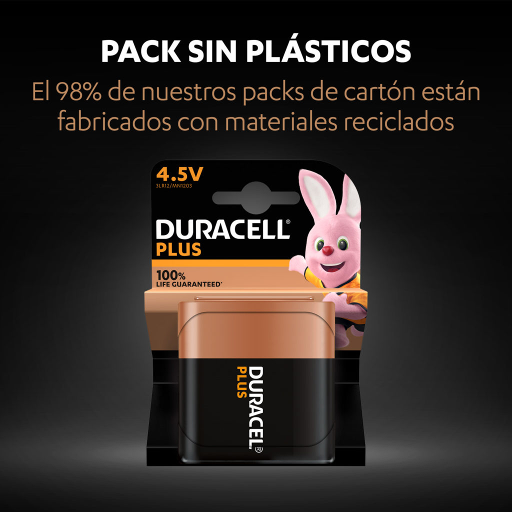 Pilas Duracell Plus 4.5V