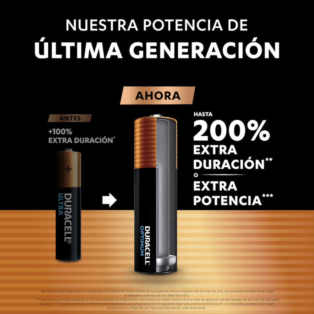 Pilas Alcalinas Duracell Procell Aa